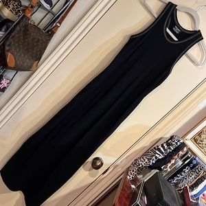 Polo jeans co black t-shirt tank long dress